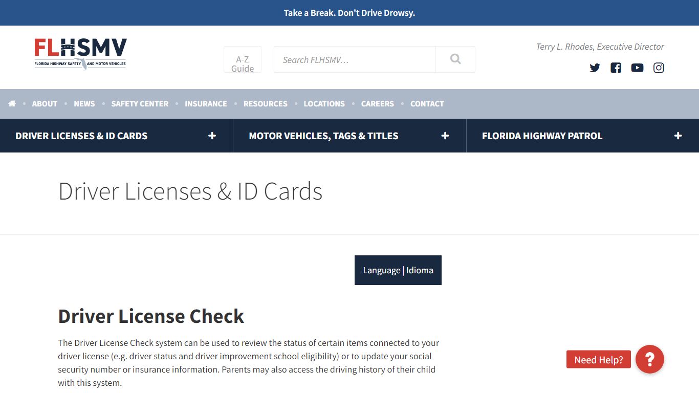Driver Licenses & ID Cards - Florida Department of Highway Safety and ...